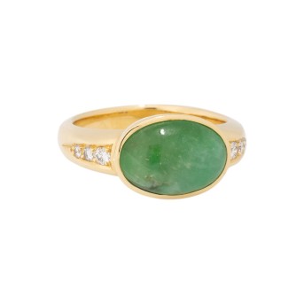 Ring mit Jade,