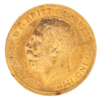 Großbritannien /GOLD - Georg V. (1910-1936) 1 Sovereign 1913