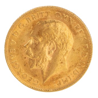Großbritannien /GOLD - Georg V. (1910-1936) 1/2 Sovereign 1912