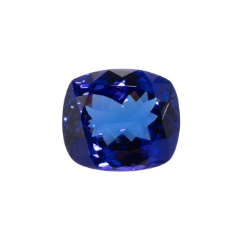 Hochfeiner, loser Tansanit im Kissenschliff 22,80 cts.