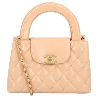 CHANEL Umhängetasche 'NANO KELLY / MINI SHOPPER', Koll.: 2024.