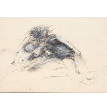 KÜNSTLER/IN DES 20. JH., „Zwei weibliche Akte“, 1985,