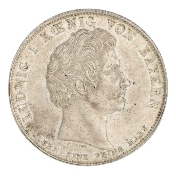 Altdeutschland - Bayern, Ludwig I. (1825-1848) Geschichtstaler 1834