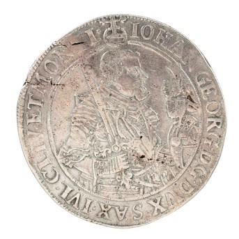 Altdeutschland - Sachsen, Albertiner - Johann Georg I. (1615-1656) Reichstaler 1653