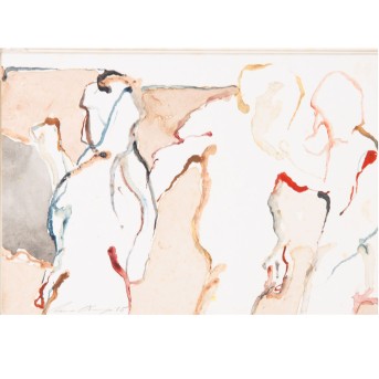 BERGES, WERNER (1941-2017), „ohne Titel“, 1985,