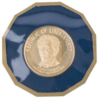 Liberia/GOLD - 100 Dollar 1977,