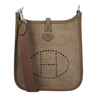 HERMÈS Umhängetasche 'EVELYNE 16 GRIZZLY', Koll.: 2025.