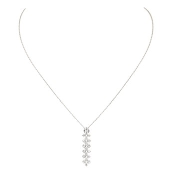 Anhänger mit 22 Brillanten von zus. 0,95 ct,
