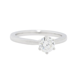 Solitär-Ring mit Brillant 0,75 ct.