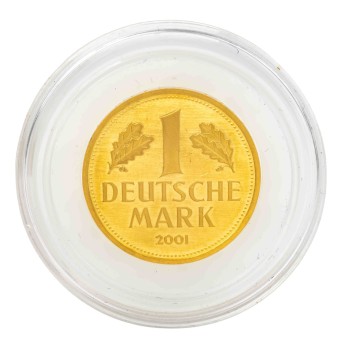 BRD/GOLD - 1 DM 2001/F,