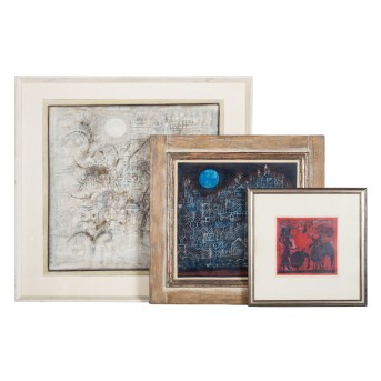 STRUPLER, HANS RUDOLF (1935-2015), 3tlg Konvolut,