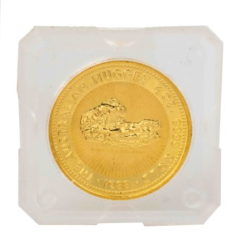 Australien /GOLD - 1/2 Unze Australian Nugget 1988