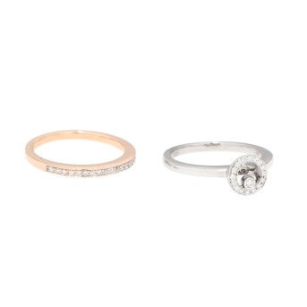GERSTNER GERSTNER Ringpaar mit Brillanten