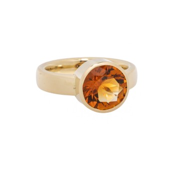 Ring mit Citrin,