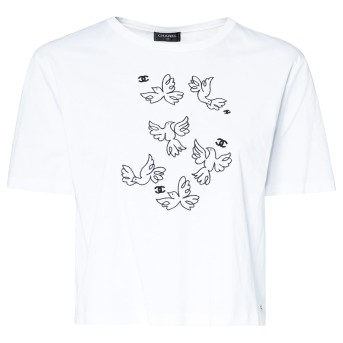 CHANEL T-Shirt, Gr. M. 