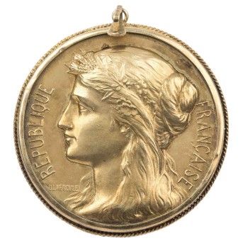 Frankreich – Medaille Gemeinderatswahl in Nancy 1900,