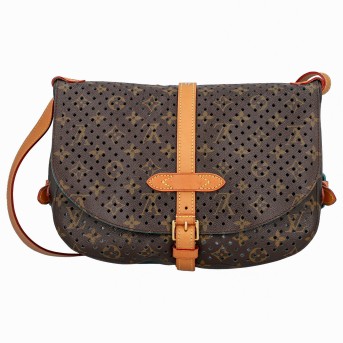 LOUIS VUITTON Umhängetasche "SAUMUR PM", Koll.: Collection Croisière 2012.