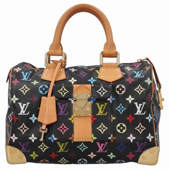 LOUIS VUITTON x MURAKAMI Handtasche“SPEEDY 30 MULTICOLOR”, Koll.: 2003.