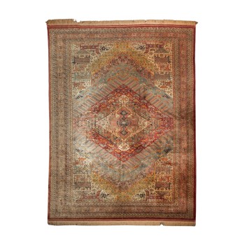 Orientteppich aus Seide. 'GHASHGHALI-MASHHAD', 400x300 cm.