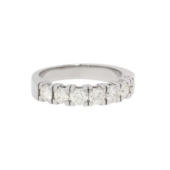 Ring mit 7 Brillanten