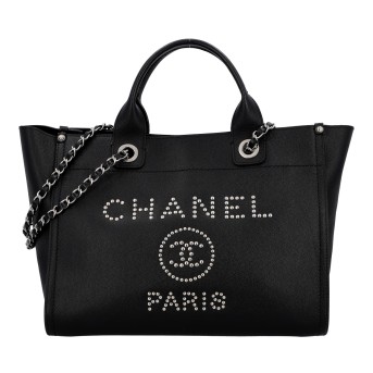 CHANEL CHANEL Shopper 'DEAUVILLE', Koll.: 2018.