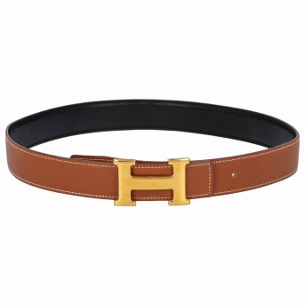 HERMÈS VINTAGE Gürtel "H", Länge 70cm.