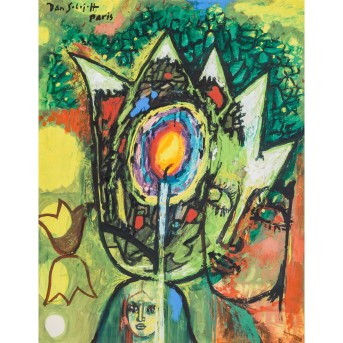 SOLOJOFF, DAN (1908-1994), 'Figürliche Komposition',
