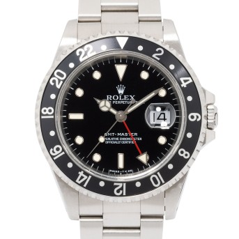 ROLEX GMT-Master Ref 16700 'LC100' von 1998 mit Papieren. 