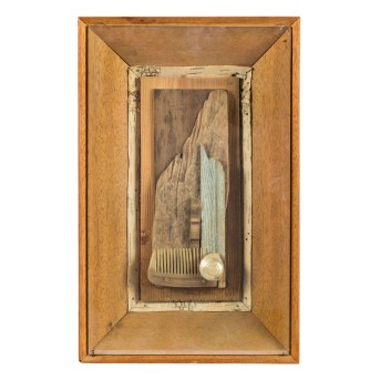 HIRSCHER, HEINZ E. (1927-2011), 'Kleine Chinalandschaft mit der Schnecke des Kaisers', 1985,