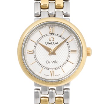 OMEGA De Ville Damenuhr Ref. 795.1471 in Stahl/Gelbgold.
