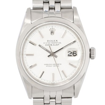 ROLEX Datejust 36 Ref 1600 'Pie Pan Dial' Herrenuhr von ca. 1967. 