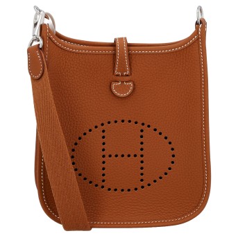 HERMÈS Umhängetasche 'MINI EVELYNE 16'.