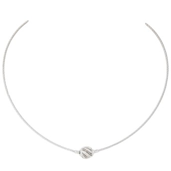 Collier mit Diamantwechselschließe