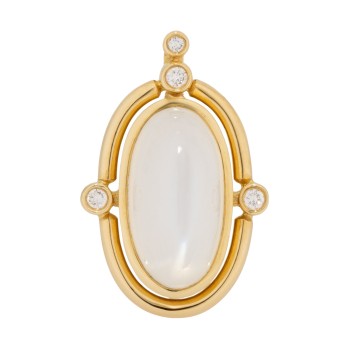 Anhänger mit Mondsteincabochon,