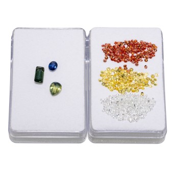 Konvolut Saphire von zus. ca. 11,8 ct,