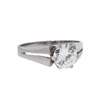 Solitairering mit Brillant von 1,15ct,