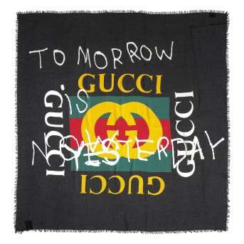 GUCCI GUCCI Foulard, 140x140cm.