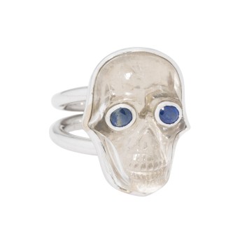 Ein markanter Ring mit Bergkristall