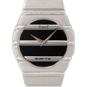 PIAGET Polo 'Zebra' Ref. 761C701 in 18K Weißgold. 