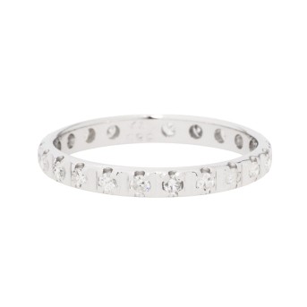 Memoire-Ring mit 22 Diamanten,