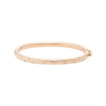 Armreif mit 15 Brillanten,