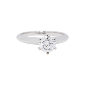 Soltiär Ring, bes. mit 1 Brillant 1,00 ct. RIVER D HFW+/LUPENREIN