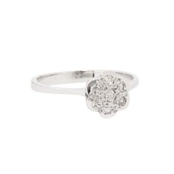 Ring mit 1 Brillant,