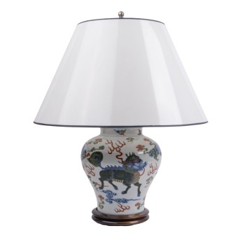 CHINA "Chinesische Vasenlampe"
