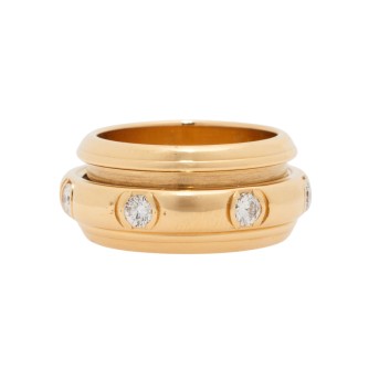 PIAGET Drehring 'Possession' mit 7 Brillanten,