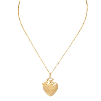 Kette mit Herzanhänger,