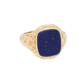 Siegelring mit Lapislazuli,