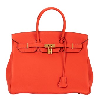 HERMÈS Handtasche 'BIRKIN BAG 35', Koll.: 2017.