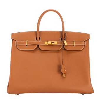 HERMÈS Henkeltasche 'BIRKIN BAG 40', Koll.: 2013.