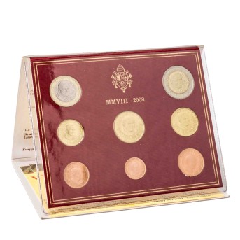 Vatikan KMS 3,88€ 2008 "Pontifikat von Benedikt XVI"